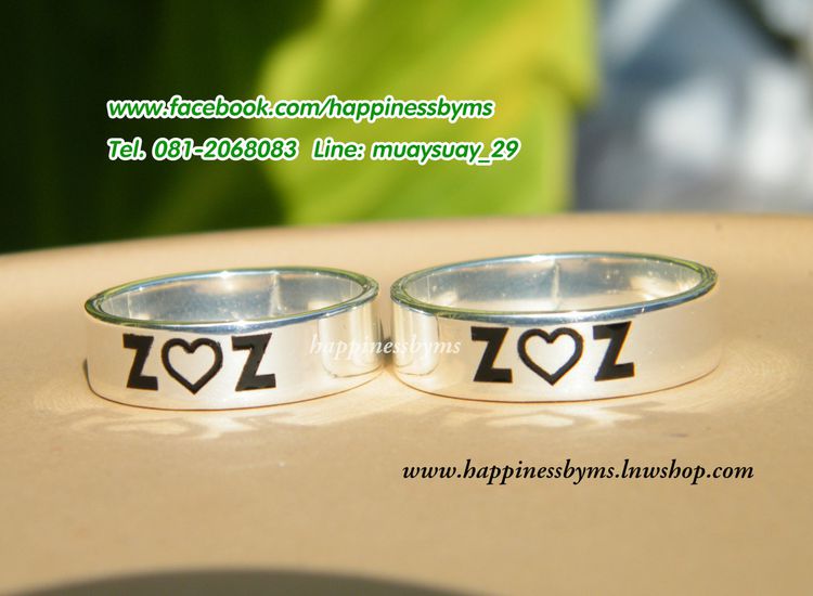 รับผลิต แหวนตัวอักษร แหวนสลักชื่อ แหวนชื่อ ringname แหวนทอง แหวนเงิน แหวน ไอเดียของขวัญ ของขวัญให้แฟน ของขวัญวันเกิด รูปที่ 11