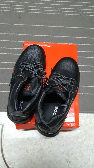 ส่งฟรี ++ รองเท้าเซฟตี้ หุ้มข้อ หัวเหล็กSafety Shoes สีดำ ไซส์39-46 รูปที่ 19