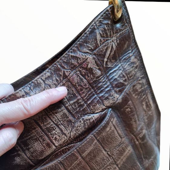 กระเป๋าสะพายหนังแท้วินเทจ แบรนด์ Capacci รูปที่ 10