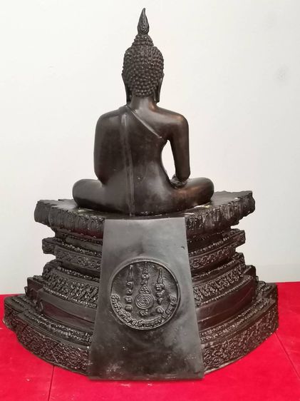 พระบูชาพิมพ์พระประธาน  หน้าตัก 4.5 นิ้ว ออกวัดซับลำไย หลวงปู่หมุนปลุกเสก รูปที่ 5