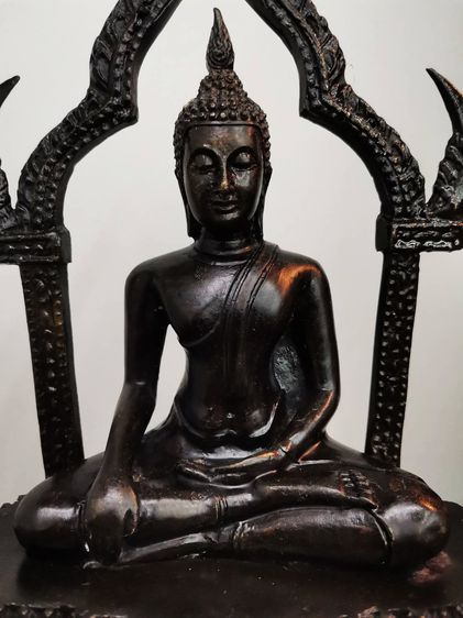 พระบูชาพิมพ์พระประธาน  หน้าตัก 4.5 นิ้ว ออกวัดซับลำไย หลวงปู่หมุนปลุกเสก รูปที่ 2