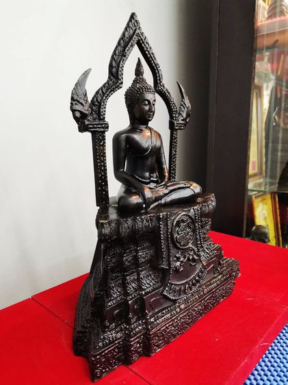 พระบูชาพิมพ์พระประธาน  หน้าตัก 4.5 นิ้ว ออกวัดซับลำไย หลวงปู่หมุนปลุกเสก รูปที่ 3