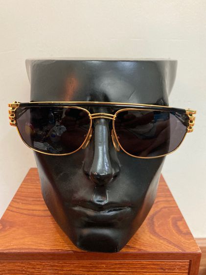 ทรงมันมากๆกับแว่นตากันแดดโบราณมาสภาพ new old stock hand made charme vintage sunglasses 7528 made in italy 1980’s  รูปที่ 3