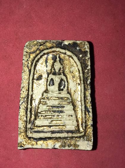 พระสมเด็จ2หน้า กริ่ง วัดบางเคียนวิเชียรฉาย บางปะอิน อยุธยา ปี 2450 เนื้อผงพุทธคุณ ลงรักปิดทอง ทั้งสองหน้า กริ่งดัง รูปทรงสวยงาม สภาพสวยสมบูร รูปที่ 2