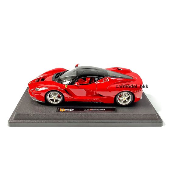 โมเดลรถ Ferrari Race and Play LaFerrari ขนาด 1 ต่อ 24 พร้อมฐานตั้งโชว์ คอลเลกชัน เฟอรารี่ Diecast Model car รูปที่ 7