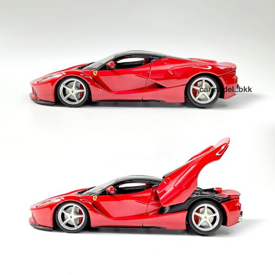 โมเดลรถ Ferrari Race and Play LaFerrari ขนาด 1 ต่อ 24 พร้อมฐานตั้งโชว์ คอลเลกชัน เฟอรารี่ Diecast Model car รูปที่ 3