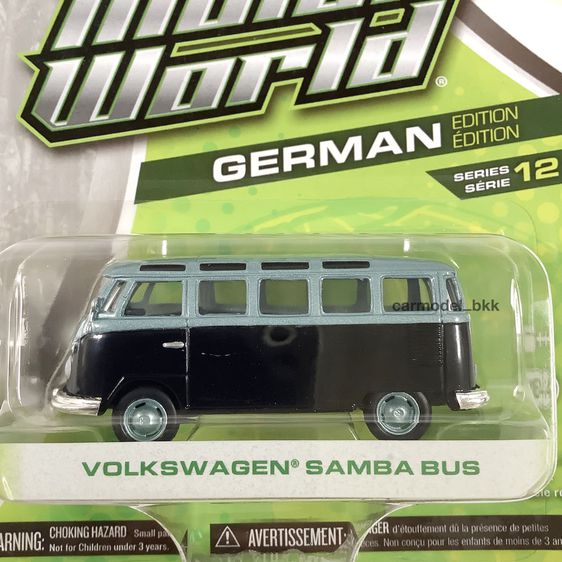 โมเดลรถตู้โฟล์ค Model Car Greenlight MOTOR WORLD 1 ต่อ 64 Volkswagen Samba Bus Series 12 โมเดลรถคอลเลกชัน รถตู้คลาสสิค น่าสะสม รูปที่ 3