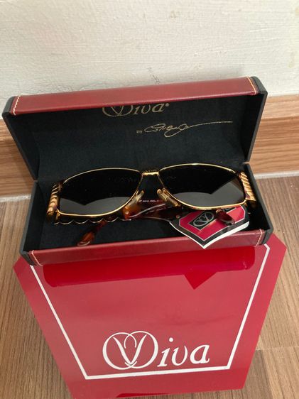แว่นตากันแดดโบราณทรงมันๆมาสภาพเก่าเก็บ new old stock vintage sunglasses viva 4010 made in italy 1980’s รูปที่ 10