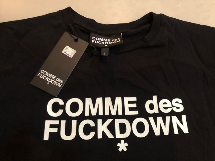เสื้อยืด COMME des FUCKDOWN ไซส์ S มือหนึ่ง Made in Italy รูปที่ 2