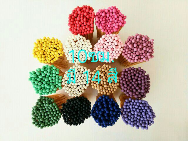 ก้านไม้ขีดยาว 17 ซม.สำหรับงานDIY ก้านละ 2 บาท รูปที่ 8