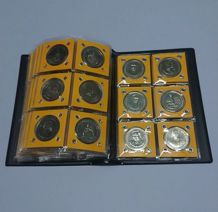 เหรียญ 20 บาทนิเกิล ครบชุด 72 วาระ(เหรียญใม่ผ่านใช้งาน unc) บรรจุเม้าท์ เจาะตาไก่ ใส่เล่มสะสม รูปที่ 9