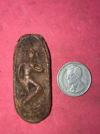 พระลีลาไขว้ เนื้อดิน หลังจารมือ หลวงปู่เพิ่ม วัดกลางบางแก้ว นครปฐม เนื้อดินแห้ง เหี่ยว ผิวมัน เดิมๆ พระสภาพสวย สมบูรณ์ เก่า แท้ แปลก หายาก รูปที่ 7