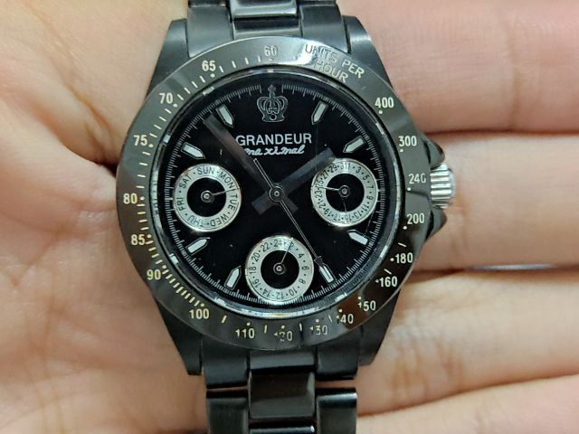 Grandeur quartz เรือน34มิล ข้อมือ6นิ้วกว่า รูปที่ 2