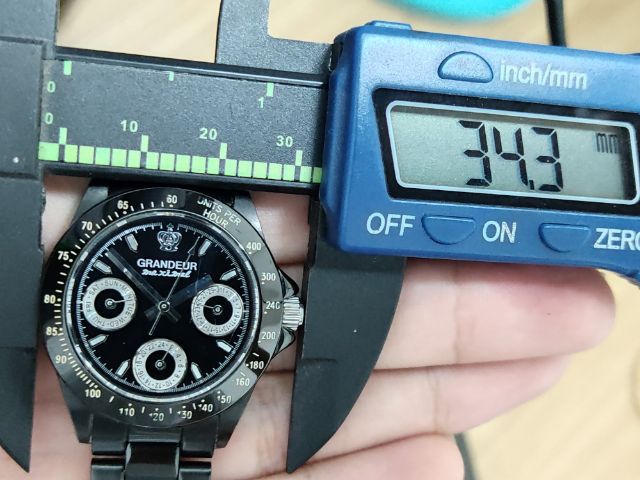 Grandeur quartz เรือน34มิล ข้อมือ6นิ้วกว่า รูปที่ 10