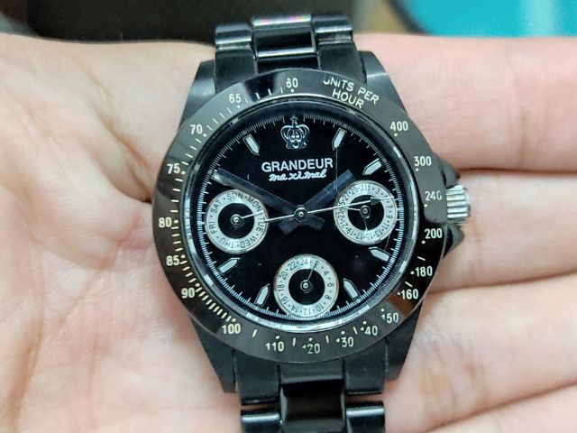 Grandeur quartz เรือน34มิล ข้อมือ6นิ้วกว่า รูปที่ 3