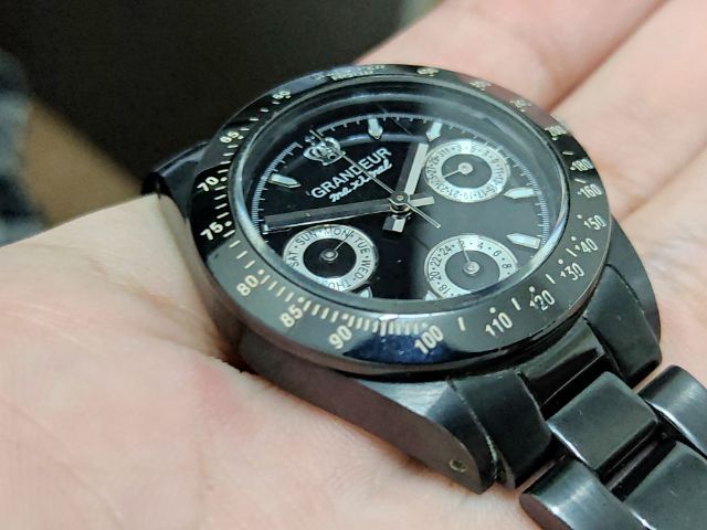 Grandeur quartz เรือน34มิล ข้อมือ6นิ้วกว่า รูปที่ 6