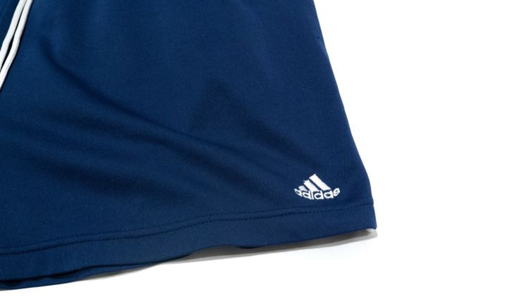 กางเกงขาสั้น Adidas ผ้ากีฬา นิ่มๆ จั๊มเอว มีเชือกรูด (สีกรมท่า) รูปที่ 2
