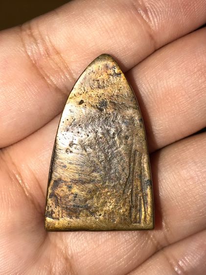 เหรียญหล่อหลังเตารีด หลวงปู่ทวด วัดไทรใต้ ปี 2506 จ.นครสวรรค์ พิมพ์หน้าแก่ เนื้อทองผสม ผิวสองสี พระหล่อโบราณ ตะไบหยาบ สวยเดิมๆ สภาพสวย เก่า  รูปที่ 8