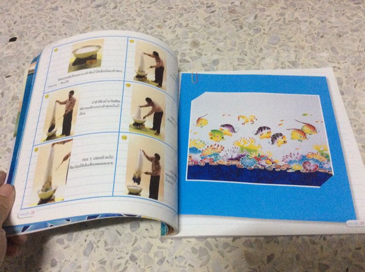 ชุดหนังสือสอนทำผ้าบาติกพร้อมปากกาเขียนเทียน(สภาพสวยเดิมๆคับ) รูปที่ 6