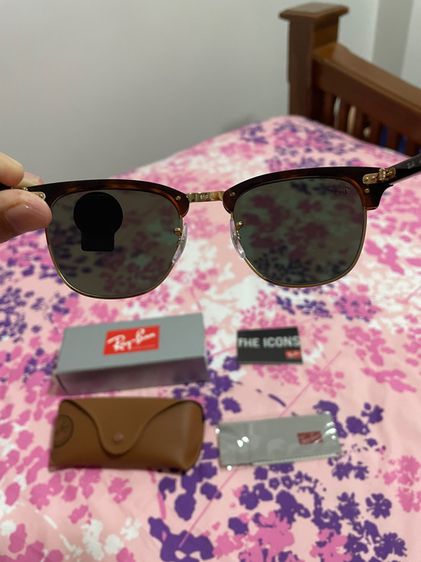 แว่นกันแดด Ray-ban Clubmaster รูปที่ 3