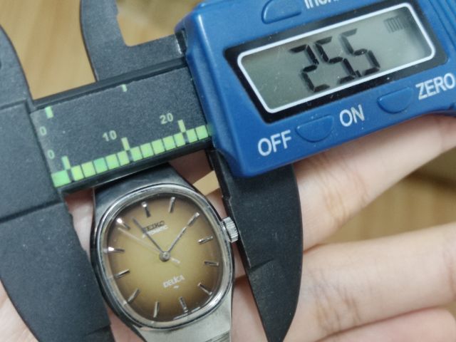 Seiko Delica lady ผู้หญิง หน้าสีชา รูปที่ 9