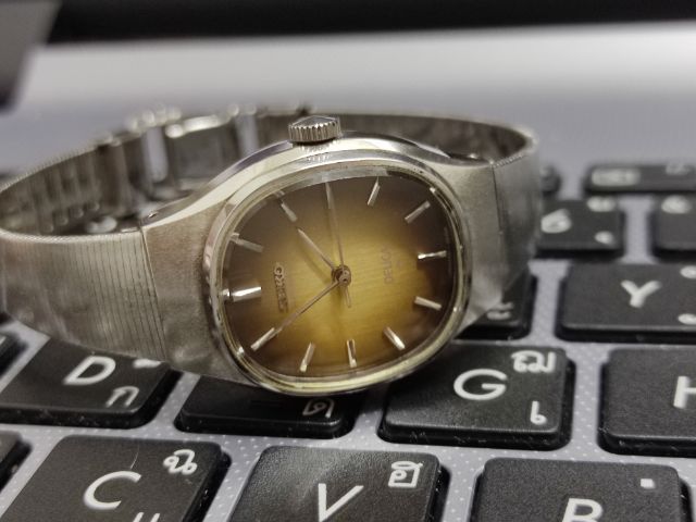 Seiko Delica lady ผู้หญิง หน้าสีชา รูปที่ 3