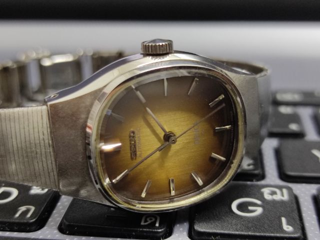Seiko Delica lady ผู้หญิง หน้าสีชา รูปที่ 4