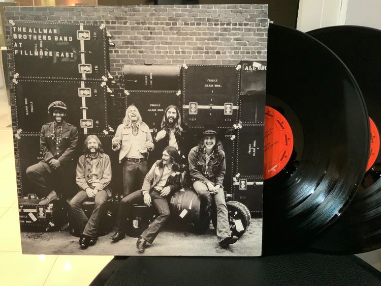 ขายแผ่นเสียงไวนิล  Blues Rock The Allman Brothers Band ‎The Allman Brothers Band At Fillmore East USA LP vinyl records  รูปที่ 1