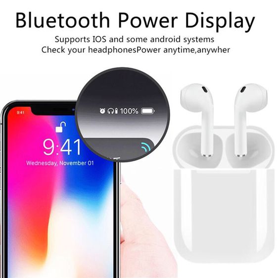 TWS i12หูฟังบลูทูธ รูปที่ 4