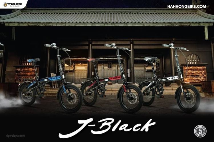จักรยานพับ Tiger รุ่น J-Black 16