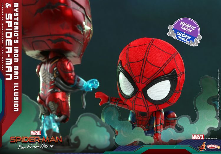 COSB768 Cosbaby Iron Man illusion and Spider-Man Collectible Set  รูปที่ 2