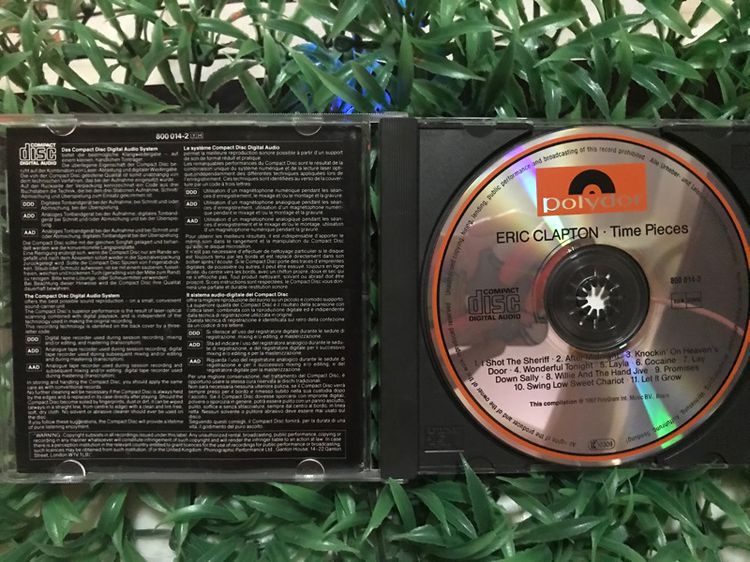 CD ซีดีเพลงสากล The Best of ERIC CLAPTON ปกสวย แผ่นสวย หายากน่าสะสม ☺️☺️ รูปที่ 3
