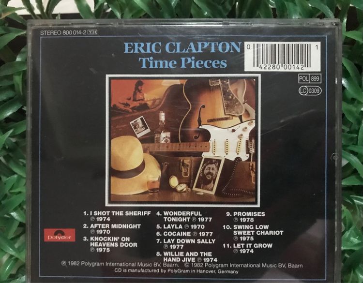 CD ซีดีเพลงสากล The Best of ERIC CLAPTON ปกสวย แผ่นสวย หายากน่าสะสม ☺️☺️ รูปที่ 2
