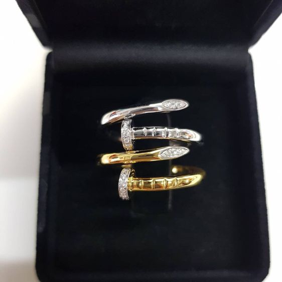 แหวนทอง แหวนตะปูตัน ทอง 9k รูปที่ 2