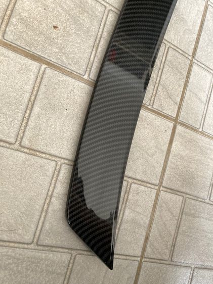 ชุดแต่ง สปอยเลอร์หลัง C Class Spoiler และ logo ตัวอักษร C Coupe W204 AMG C63 carbon Kevlar และ ดำเงา รูปที่ 9