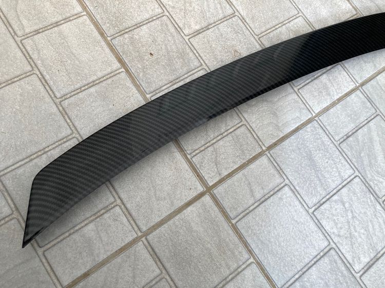 ชุดแต่ง สปอยเลอร์หลัง C Class Spoiler และ logo ตัวอักษร C Coupe W204 AMG C63 carbon Kevlar และ ดำเงา รูปที่ 7