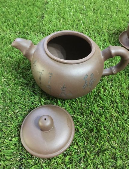 ชุดกาน้ำชา Yixing Zisha ชุดกาน้ำชาจีน ชุดกาน้ำชาดินเผา รูปที่ 2