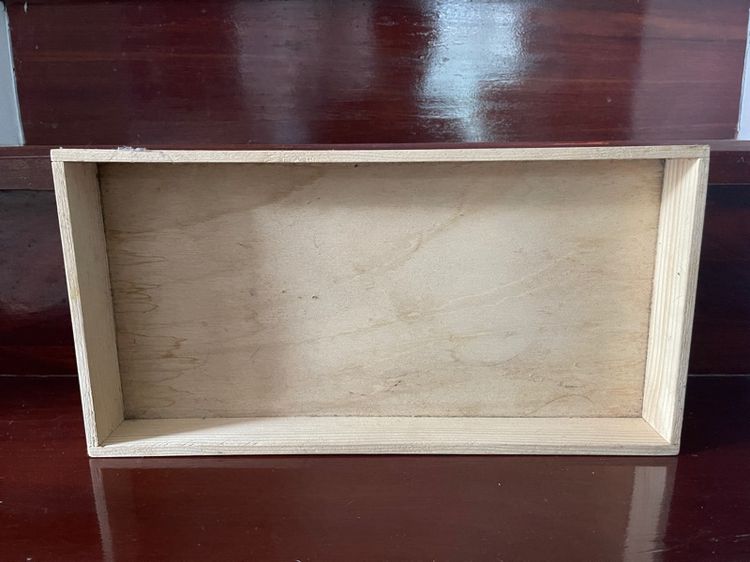 ขายเหมา4ชิ้น ทำจากไม้เคลือบแลคเกอร์กันน้ำอย่างดี รูปที่ 4