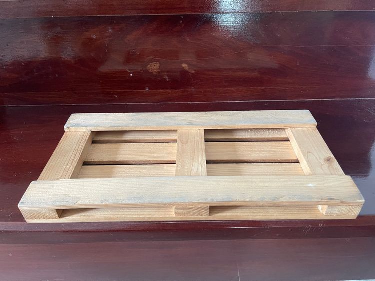 ขายเหมา4ชิ้น ทำจากไม้เคลือบแลคเกอร์กันน้ำอย่างดี รูปที่ 6