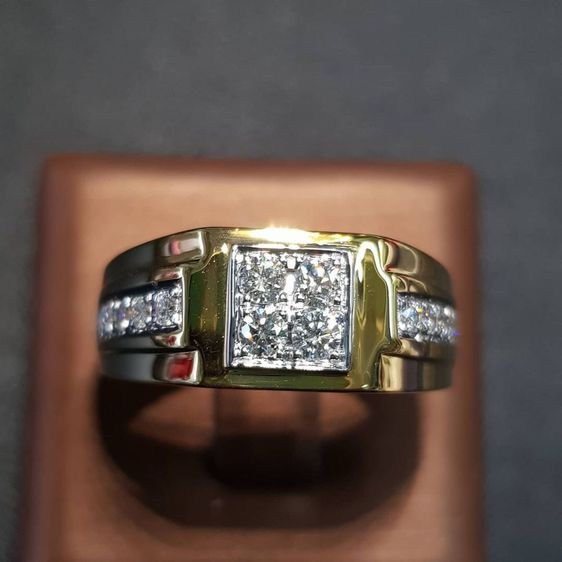 แหวนทอง แหวนชายแมนๆ ทอง 9k รูปที่ 3