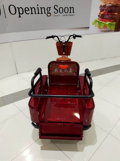 จักรยานสามล้อไฟฟ้า ปรับที่นั่งเปนกระบะได้ 3 ระบบในคันเดียว (บิดได้ ปั่นปกติ ปั่นไฮบริด)  ขับสนุกปลอดภัยไม่คว่ำ 3ระบบในคันเดียว บิดได้ ปั่นปก รูปที่ 26