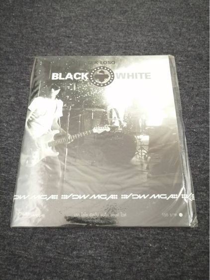 ภาษาไทย ซีดี CD เพลงศิลปิน เสก โลโซ อัลบั้ม Black and white แผ่นซีล