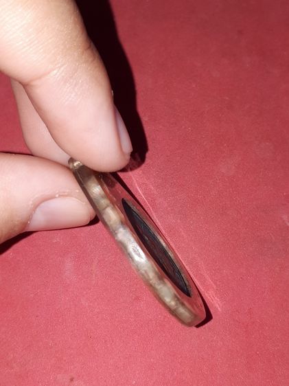 เหรียญหลวงพ่อเทพ วัดพระนอน รุ่นแรก ปี 2484 เพชรบุรี เนื้อทองแดง สภาพเดิมเดิม สภาพสวย สมบูรณ์ แท้ แปลก Classic หายาก เลี่ยมพลาสติก  เหรียญพัด รูปที่ 4