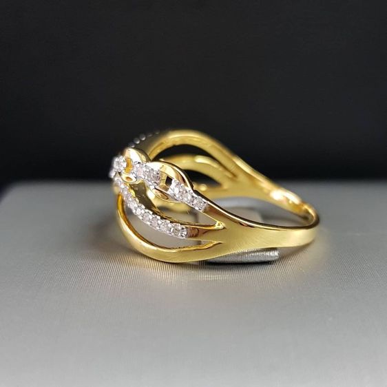 แหวนทอง แหวนทรงสวยทอง 9k รูปที่ 3