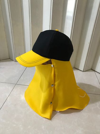 หมวกแก๊ปคลุมหน้า Cap รูปที่ 5