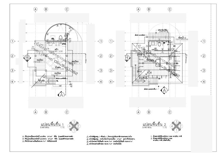 รับเขียนเเบบ บ้าน 2D,3D  รูปที่ 12