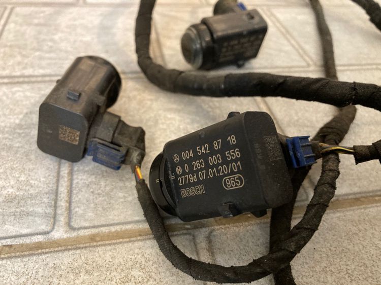 เซนเซอร์ PDC Parking Sensor Benz W203 W211 W209 W210 W220 W639 Bosch Part 0045428718 แท้ มือสอง ครอบข้างคอนโซนหน้าซ้าย รูปที่ 10