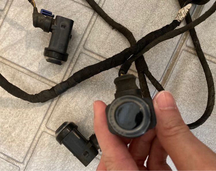 เซนเซอร์ PDC Parking Sensor Benz W203 W211 W209 W210 W220 W639 Bosch Part 0045428718 แท้ มือสอง ครอบข้างคอนโซนหน้าซ้าย รูปที่ 4