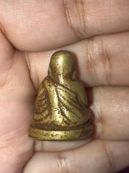 หล่อโบราณ หลวงพ่อเงิน วัดบางคลาน พิมพ์นิยม รุ่นแรก ปี244x กว่า เนื้อทองผสม เนื้อเหยี่ยว ย่น พรุน พิมพ์คมชัด ตำหนืครบ เก่า เดิมๆ เป็นธรรมชาติ รูปที่ 4