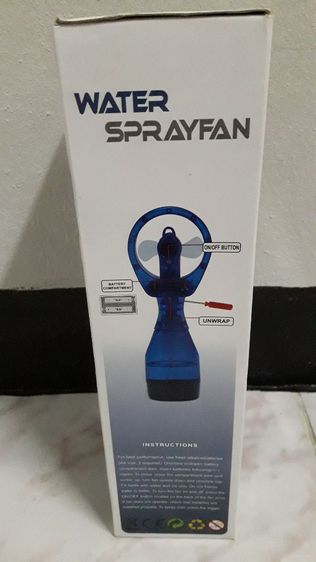 พัดลมไอน้ำใส่ถ่านAAแบบพกพา(มือ1) รูปที่ 3